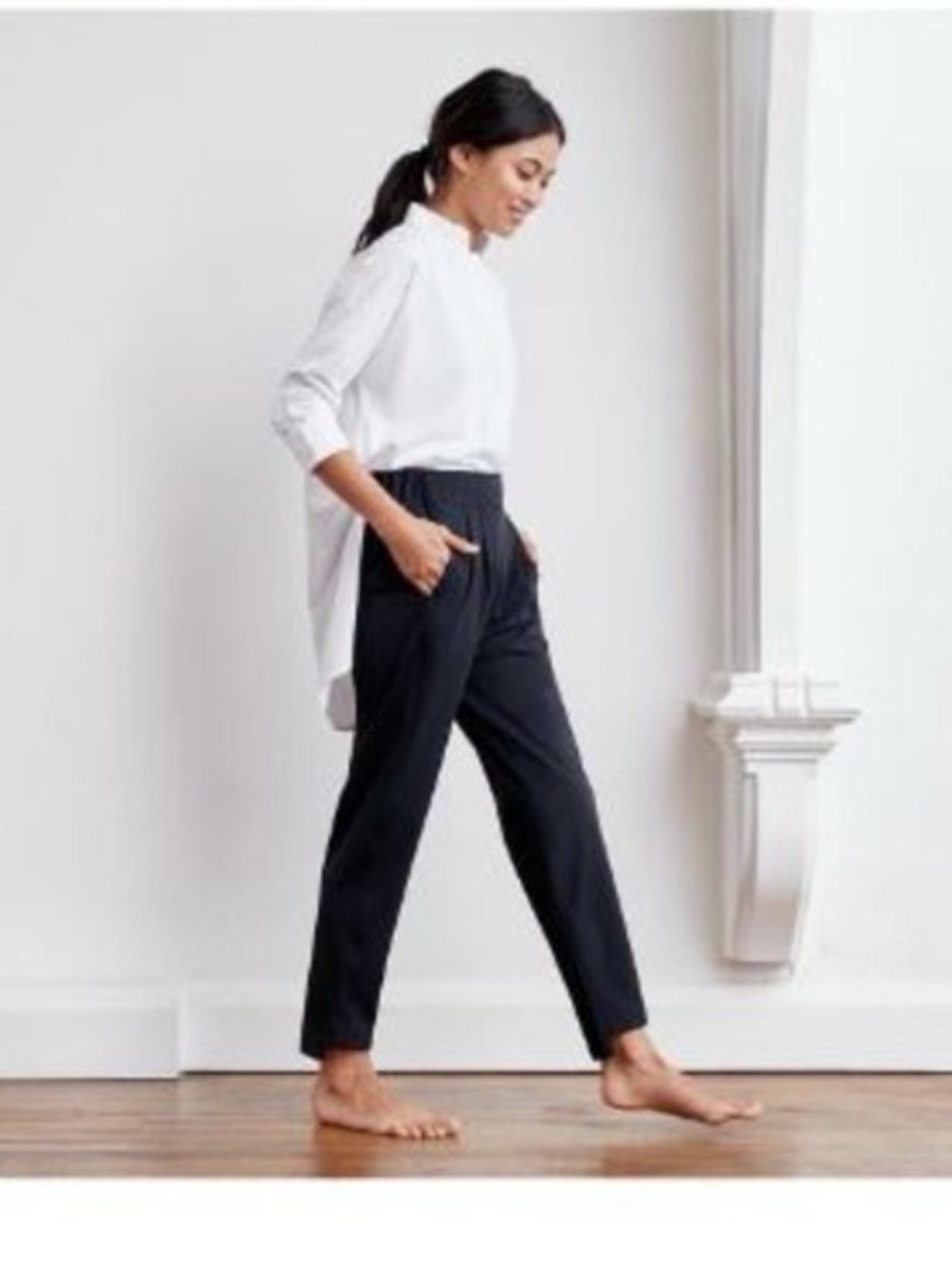ADAY Turn It Up Pants Midnight Color